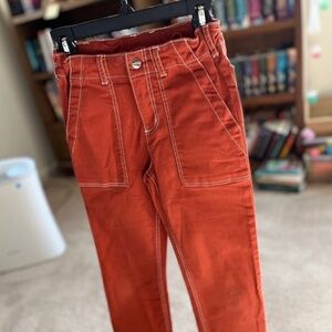 Jacadi 8y girls carpenter pants